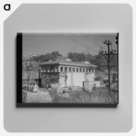 アートパネル-Pacific Gas and Electric Powerhouse, Placer County, California
 - ラッセル リー Canvas.