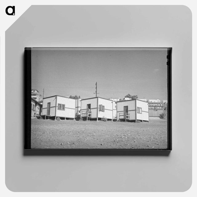 アートパネル-Tourist Court, San Diego
 - ラッセル リー Canvas.