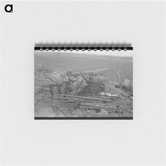 アートメモ帳-Agricultural Implements on a Sharecropper Farm
 - ラッセル リー Memo.