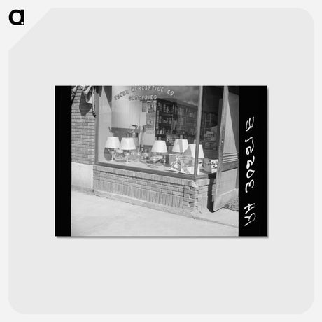 アートポストカード-Store Window, Tower, Minnesota
 - ラッセル リー Postcard.