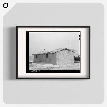 Sod House of the Schoenfeldts, Sheridan County, Kansas
 - ラッセル リー Poster.