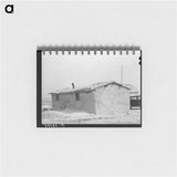 アートメモ帳-Sod House of the Schoenfeldts, Sheridan County, Kansas
 - ラッセル リー Memo.