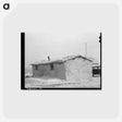 アートポストカード-Sod House of the Schoenfeldts, Sheridan County, Kansas
 - ラッセル リー Postcard.