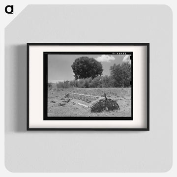 Feed Trough, Ranch Near Marfa, Texas
 - ラッセル リー Poster.