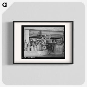 アートポスター-Sterilizing Milk Cans at the Dairymen's Cooperative Creamery
 - ラッセル リー Poster.