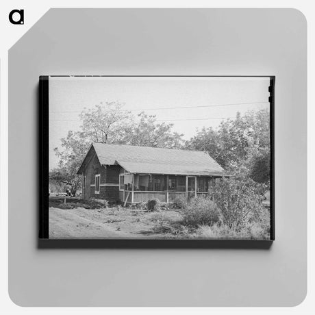 アートパネル-Farm Home of Perry Warner
 - ラッセル リー Canvas.