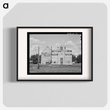 Storage Facilities of Commercial Hop Dealer, Yakima County, Washington
 - ラッセル リー Poster.