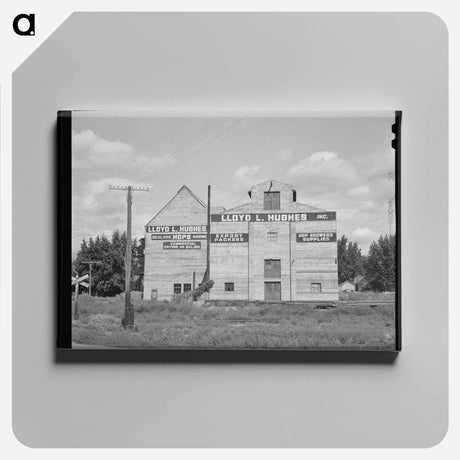アートパネル-Storage Facilities of Commercial Hop Dealer, Yakima County, Washington
 - ラッセル リー Canvas.