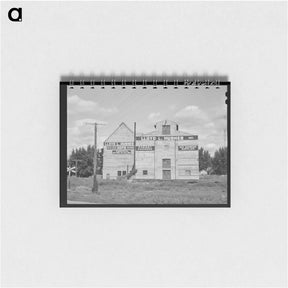 アートメモ帳-Storage Facilities of Commercial Hop Dealer, Yakima County, Washington
 - ラッセル リー Memo.