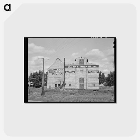 アートポストカード-Storage Facilities of Commercial Hop Dealer, Yakima County, Washington
 - ラッセル リー Postcard.