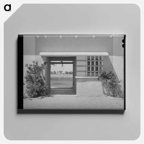 アートパネル-Entrance to Community Building at Arizona Part-Time Farms
 - ラッセル リー Canvas.
