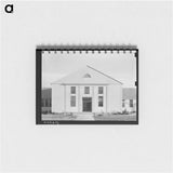 アートメモ帳-Entrance to Community Building, Lake Dick Project
 - ラッセル リー Memo.