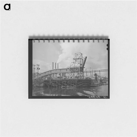 アートメモ帳-Loading Dock at Industrial Plant, Port of Houston, Texas
 - ラッセル リー Memo.
