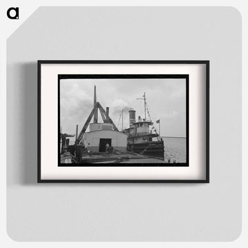 U.S. Engineers' Tugboat, Burrwood, Louisiana
 - ラッセル リー Poster.