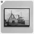 アートパネル-U.S. Engineers' Tugboat, Burrwood, Louisiana
 - ラッセル リー Canvas.