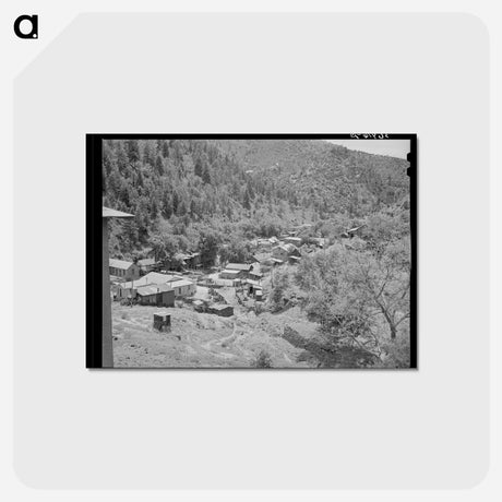 アートポストカード-Mogollon, New Mexico
 - ラッセル リー Postcard.