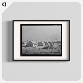 アートポスター-Housing at Umatilla Ordnance Depot, Hermiston, Oregon
 - ラッセル リー Poster.