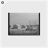 アートポストカード-Housing at Umatilla Ordnance Depot, Hermiston, Oregon
 - ラッセル リー Postcard.