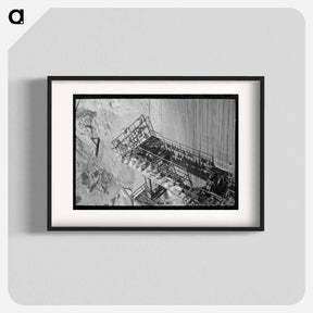 アートポスター-Shasta Dam Night Illumination
 - ラッセル リー Poster.