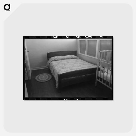 アートポストカード-Bedroom Windows, Arizona Part-Time Farms
 - ラッセル リー Postcard.