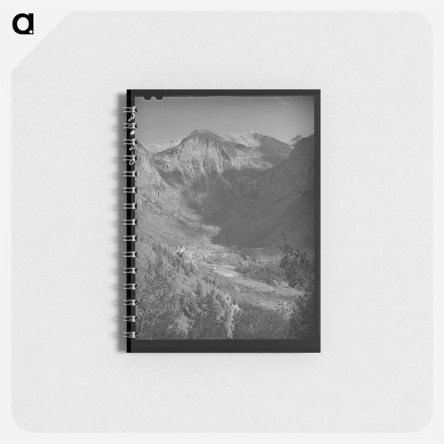 アートメモ帳-Mountain Valley near Telluride, San Miguel County, Colorado
 - ラッセル リー Memo.