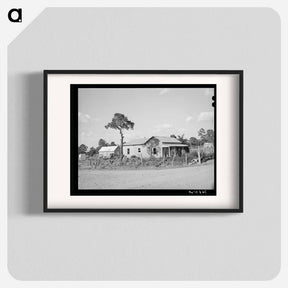 アートポスター-Residence of Mr. and Mrs. Craig, Pie Town, New Mexico
 - ラッセル リー Poster.