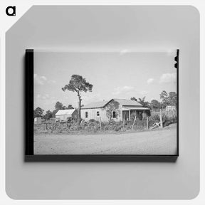 アートパネル-Residence of Mr. and Mrs. Craig, Pie Town, New Mexico
 - ラッセル リー Canvas.