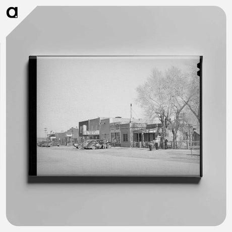 アートパネル-Main Street, Springerville
 - ラッセル リー Canvas.