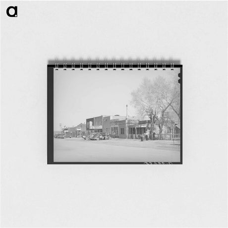 アートメモ帳-Main Street, Springerville
 - ラッセル リー Memo.