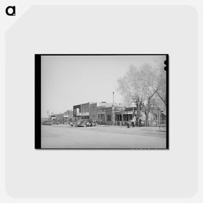 アートポストカード-Main Street, Springerville
 - ラッセル リー Postcard.