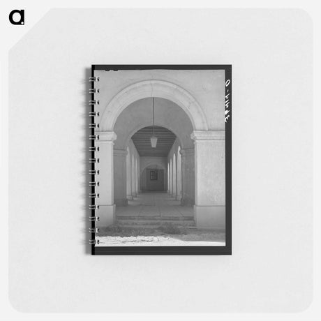 アートメモ帳-Arcade of the Burro Mountain Copper Company, Tyrone, New Mexico
 - ラッセル リー Memo.