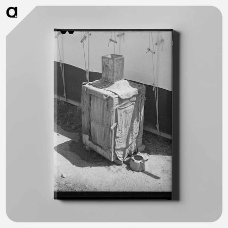 アートパネル-Morman Refrigerator at Tonto National Monument
 - ラッセル リー Canvas.