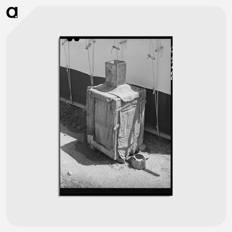 アートポストカード-Morman Refrigerator at Tonto National Monument
 - ラッセル リー Postcard.