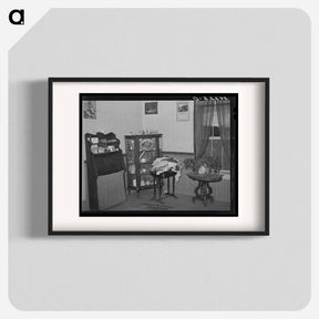 アートポスター-Interior, Farm Home, Orange County, Vermont
 - ラッセル リー Poster.