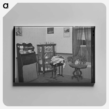 アートパネル-Interior, Farm Home, Orange County, Vermont
 - ラッセル リー Canvas.