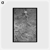 アートポストカード-Mexican Grave near Sinton, Texas
 - ラッセル リー Postcard.