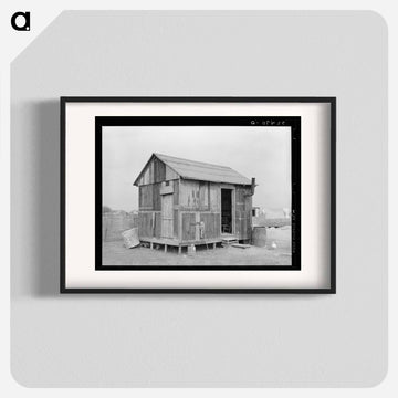 House Constructed of Airplane Crates, San Antonio
 - ラッセル リー Poster.