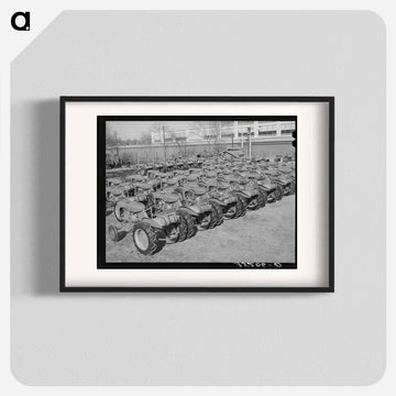 Tractors, Farm Equipment Warehouse, Oklahoma City
 - ラッセル リー Poster.