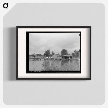 Fisherman's House near Lake Maurepas
 - ラッセル リー Poster.