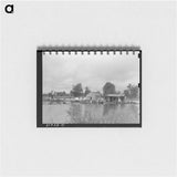 アートメモ帳-Fisherman's House near Lake Maurepas
 - ラッセル リー Memo.