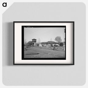アートポスター-Farmstead of John Frost, Tehama County
 - ラッセル リー Poster.