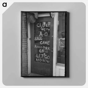 アートパネル-Sign, Nampa, Idaho
 - ラッセル リー Canvas.