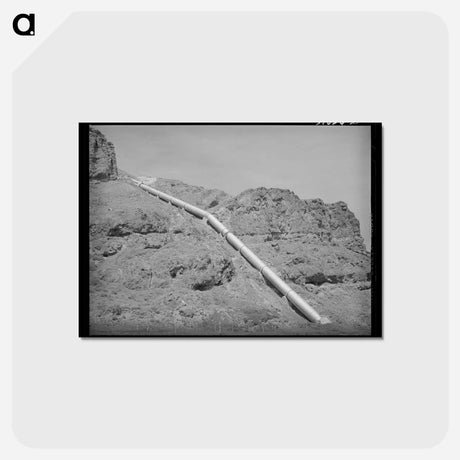 アートポストカード-Conduit, Vale-Owyhee Project, Malheur County, Oregon
 - ラッセル リー Postcard.