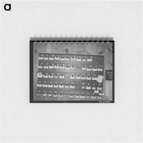 アートメモ帳-Tourist Court Occupancy Board
 - ラッセル リー Memo.