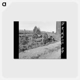 アートポストカード-Lumber Wagon, Tower, Minnesota
 - ラッセル リー Postcard.