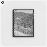 アートメモ帳-Gorge of Carrizo Creek, Navajo County, Arizona
 - ラッセル リー Memo.