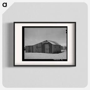 アートポスター-Cot Houses, Hobbs, New Mexico
 - ラッセル リー Poster.