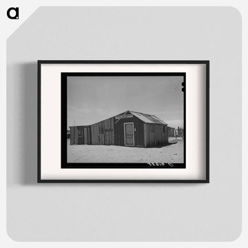 Cot Houses, Hobbs, New Mexico
 - ラッセル リー Poster.