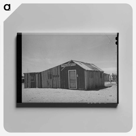 アートパネル-Cot Houses, Hobbs, New Mexico
 - ラッセル リー Canvas.