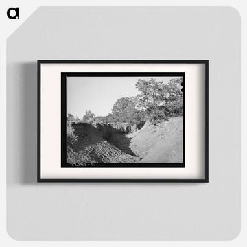 Gully in Overgrazed Mountain Land
 - ラッセル リー Poster.